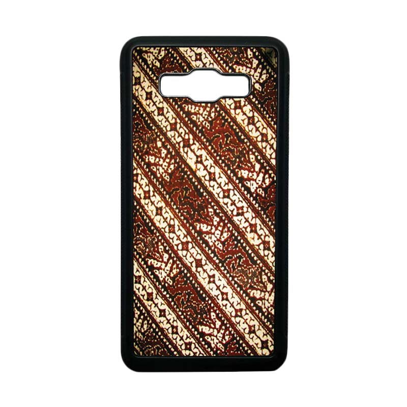 Kelebihan Kekurangan HeavenCase Motif Batik 26 Bumper Softcase Casing for Samsung Galaxy J5 2016 - Hitam