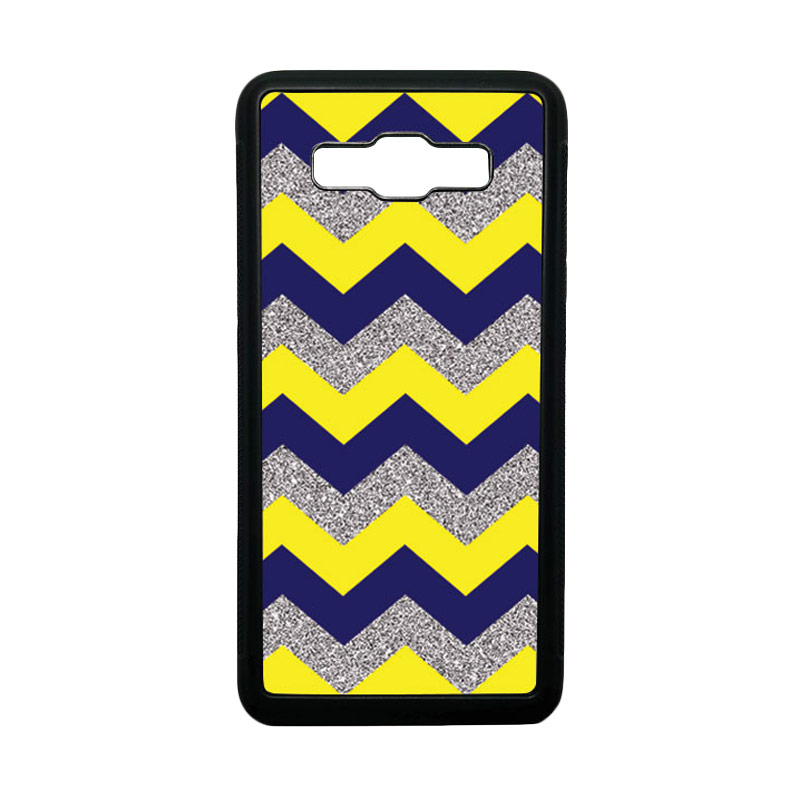 HeavenCase Motif Batik Kayu Chevron 23 Softcase Bumper Casing for Samsung Galaxy J5 2016 - Hitam. Brand: HEAVENCASE
