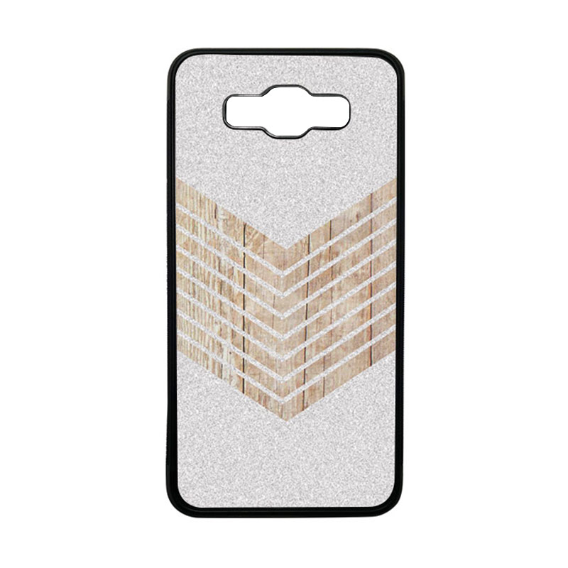 HeavenCase Softcase Motif Batik Kayu Chevron 05 Bumper Casing for Samsung Galaxy J7 .