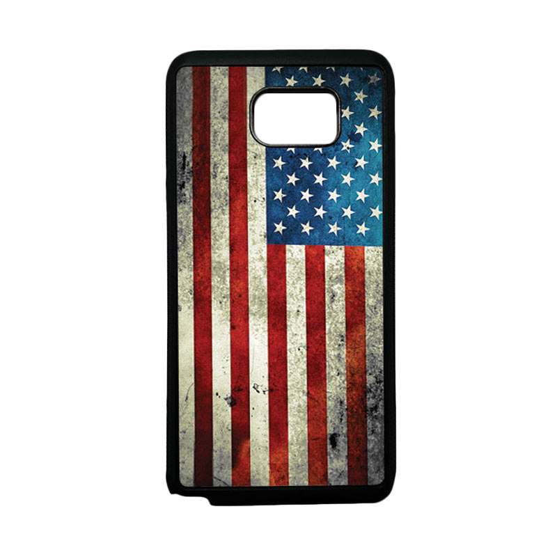 â Heavencase Motif Bendera Amerika Softcase Casing For Samsung Galaxy