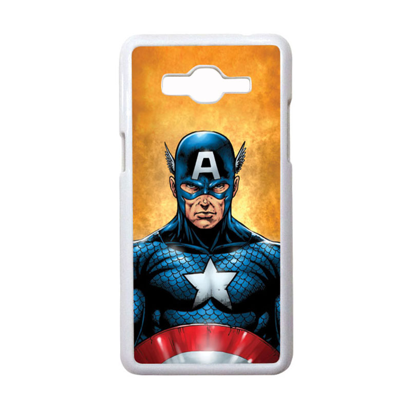 Jual HEAVENCASE Motif Superhero Captain America 14 Casing 
