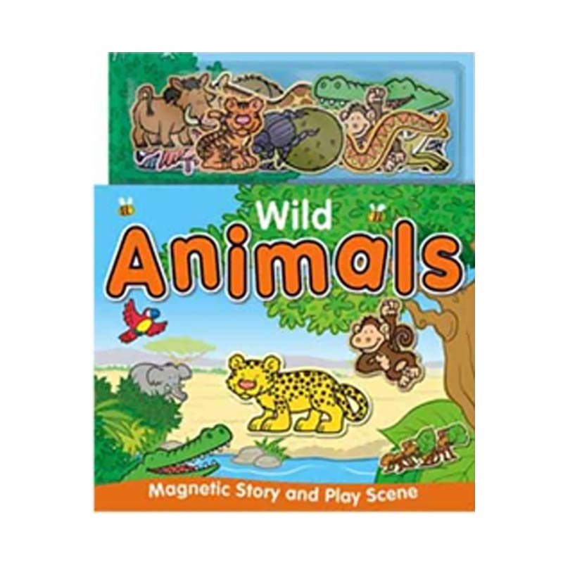 Jual Hellopanda Books Wild Animals Story And Play Scene Book