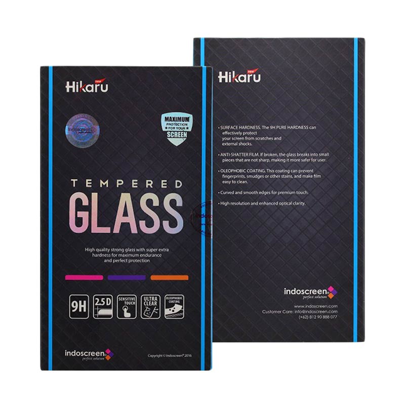 Jual Hikaru Tempered Gl ass for OPPO Neo 7 - Clear [Fullset