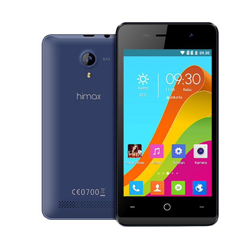Himax Y11 Aura Smartphone - Dark Blue [8 GB/3G]
