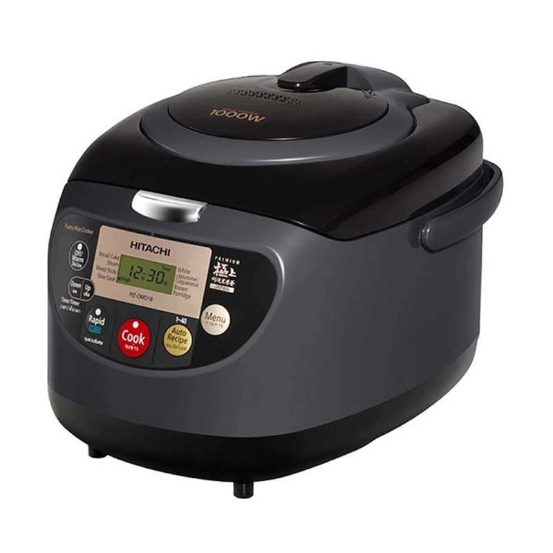 Jual Hitachi RZXMC18Y Rice Cooker Hitam [1.8 Liter] di Seller Setia