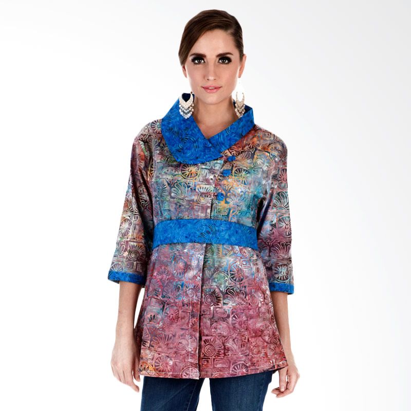 Nana Blanche NBBW-1016 Blouse Multicolor Atasan Batik