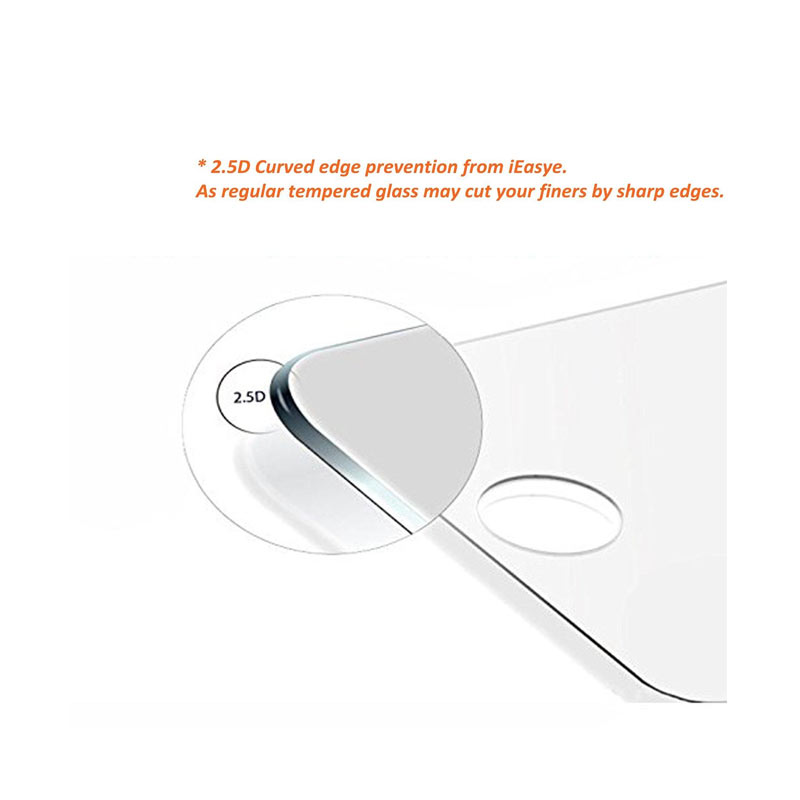 HMC Tempered Glass Screen Protector for Wiko Sunset 4.0 Inch [2.5D/Real Glass