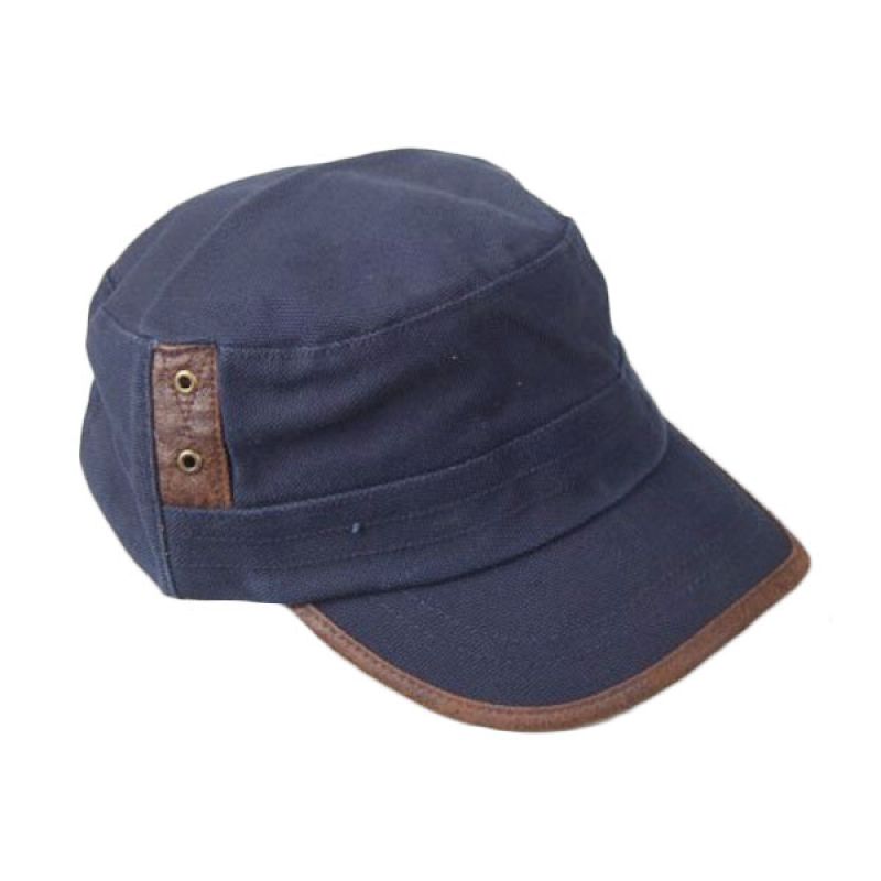 Jual New Chapter Military Fashion Hat - Blue Online 