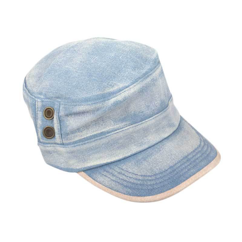 Jual New Chapter Star Fashion Caps - Blue Online - Harga 