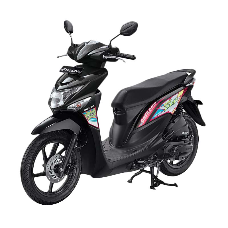 Jual Honda New BeAT  POP eSP CW Comic Tone Black Sepeda  