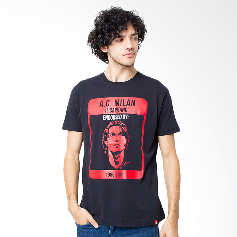 Hooligans Il Capitano Endorse T-shirt Kaos Pria - Hitam Extra diskon 7% setiap hari Extra diskon 5% setiap hari Citibank – lebih hemat 10%