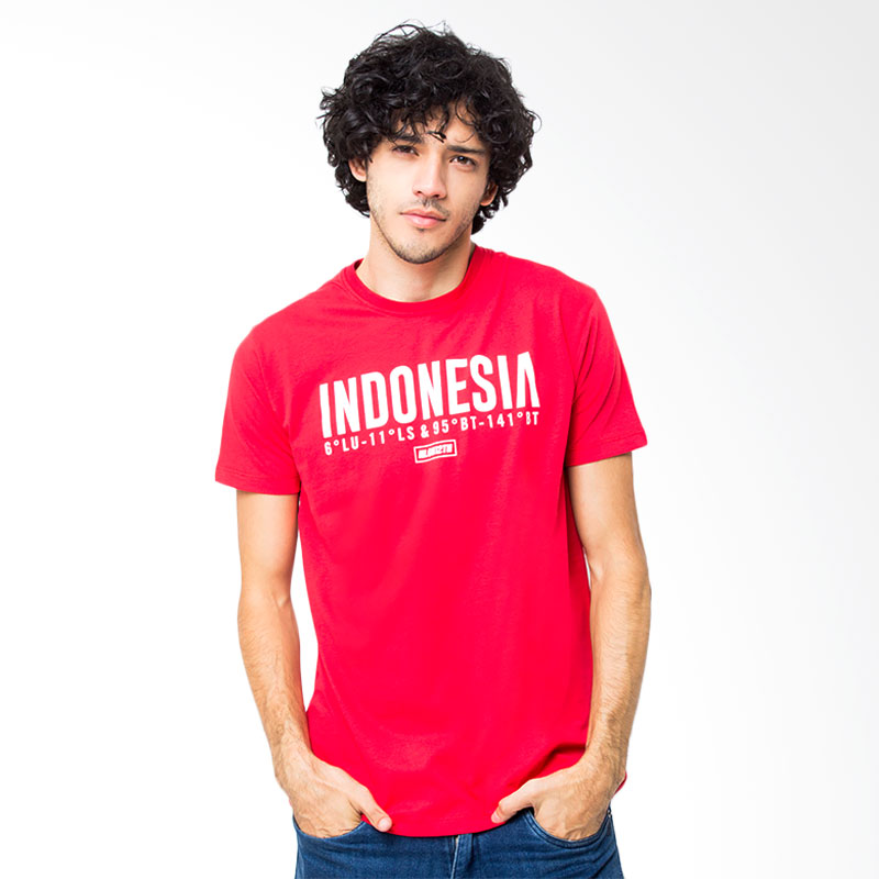 Hooligans Indonesia Coord T-shirt - Merah Extra diskon 7% setiap hari Extra diskon 5% setiap hari Citibank – lebih hemat 10%