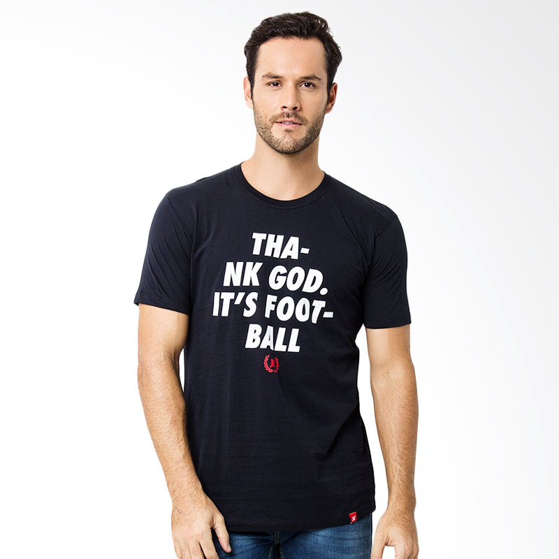 Hooligans Tgif Half T-shirt - Hitam Extra diskon 7% setiap hari Extra diskon 5% setiap hari Citibank – lebih hemat 10%