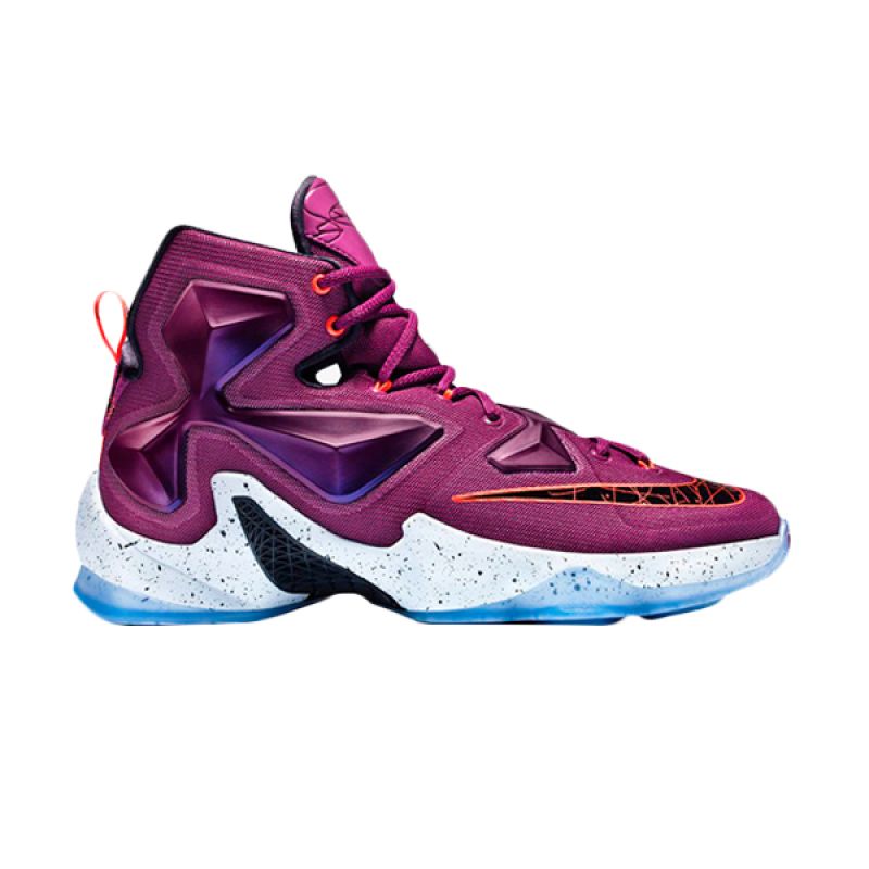 Jual Nike  Lebron 13 Ungu Sepatu  Basket  Online Harga 