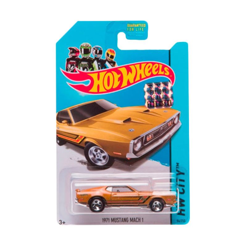 Jual Hotwheels Factory Sealed 1971 Mustang Mach 1 Gold 