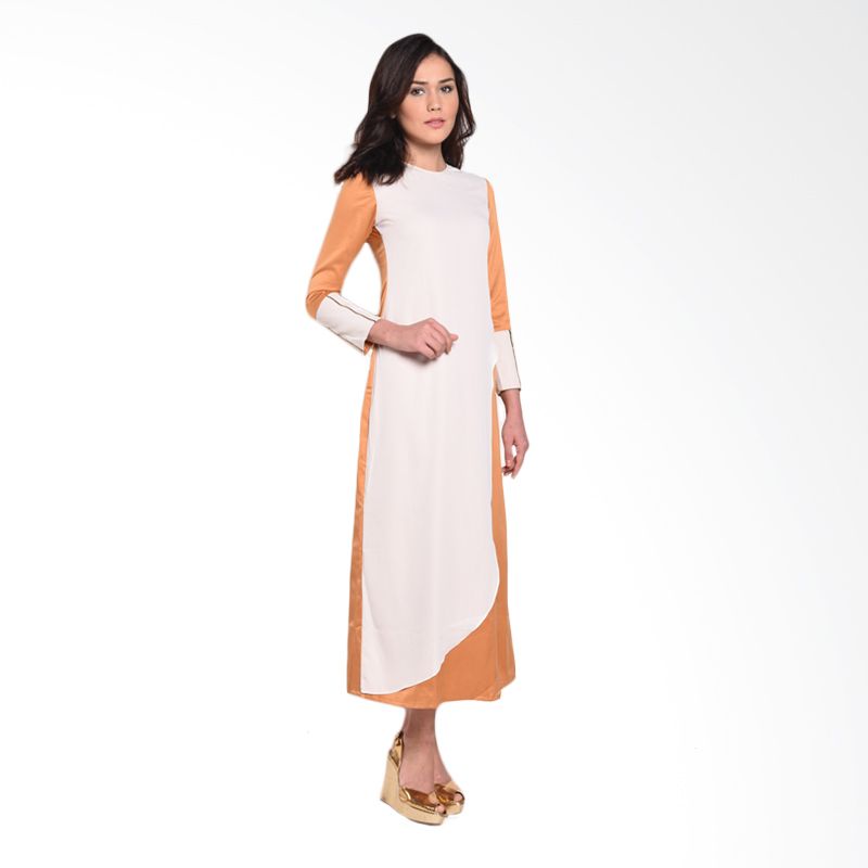 Ussy House of Collection Flaviana Coklat Dress