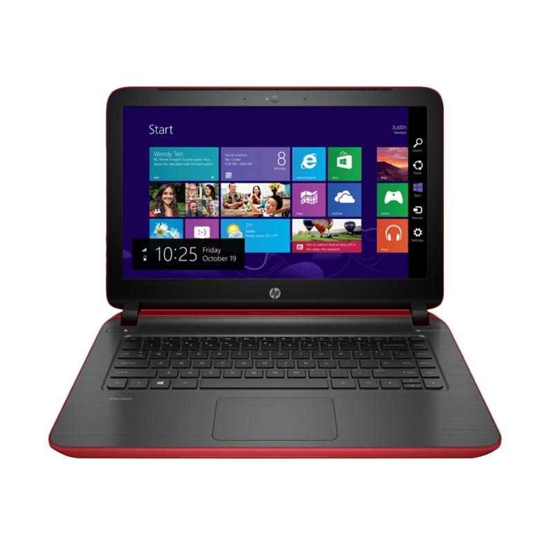HP Pavilion Performance N4G26PA 14-AB053TX Red Notebook