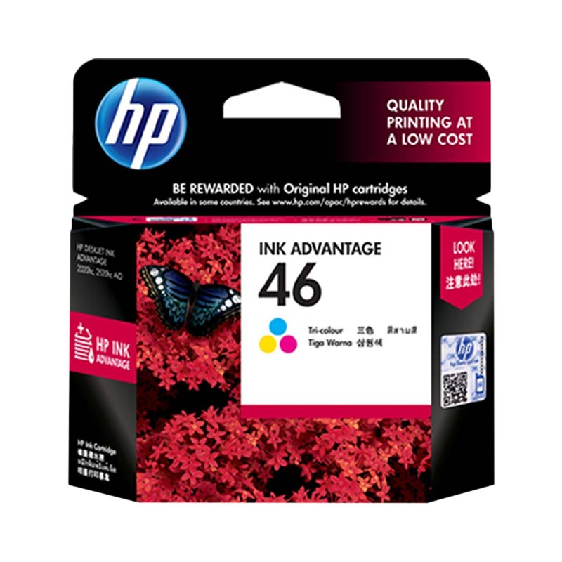 âˆš Hp 46 Colour Tinta Printer Terbaru September 2021 harga