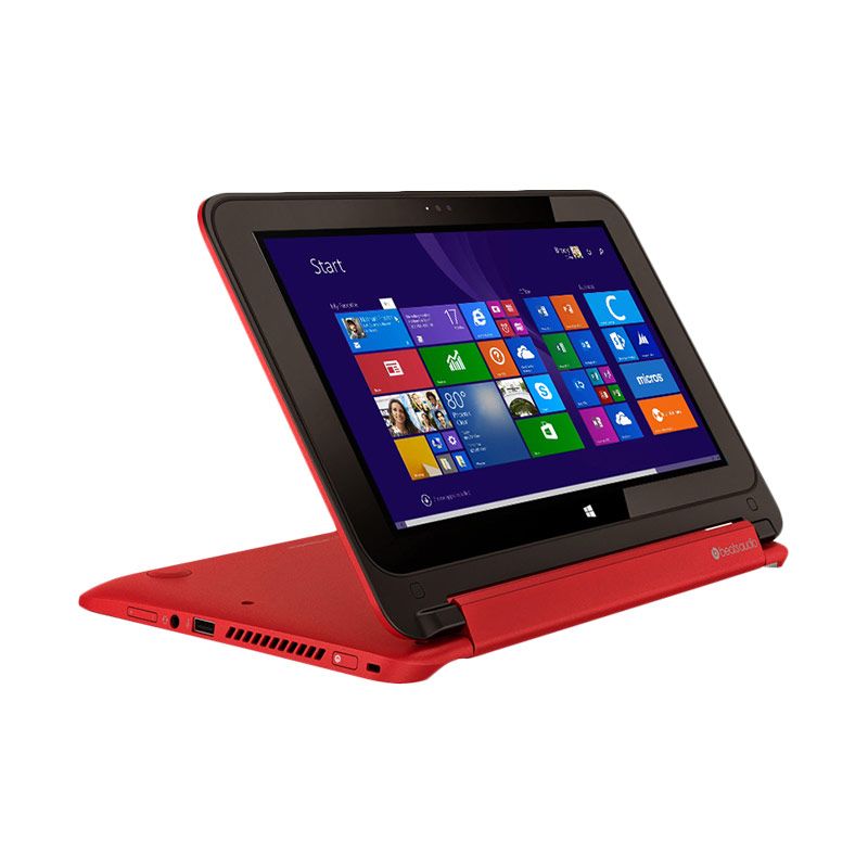 Jual HP Pavilion 11-k027TU X360 Merah Notebook [11.6 Inch] Soundplus