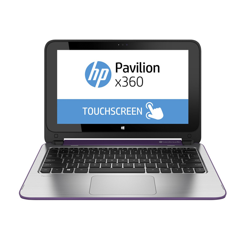 Jual HP Pavilion 11-N046TU X360 Ungu Laptop 2 in 1 [N2830
