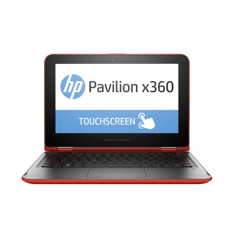 Jual HP Pavilion X360 Convertible 11-K126TU Notebook - Merah [N3050/RAM