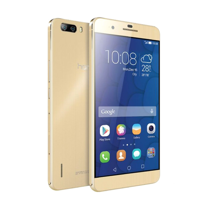 Huawei Honor 6 Plus Smartphone - Gold