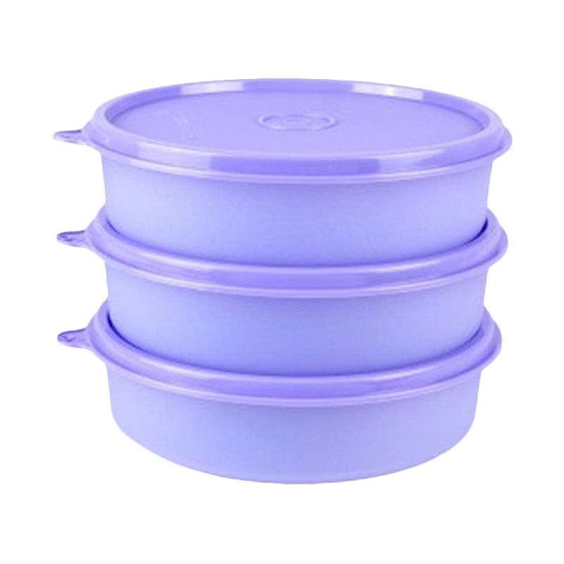 Jual Tupperware Large Handy Bowl Ungu Tempat Penyimpanan 