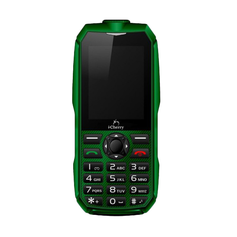 iCherry C96 Titanium Handphone - Hijau [Baterai 3000mAh]