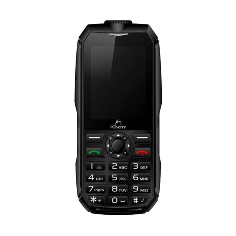 harga iCherry C96 Titanium Handphone - Hitam [Tahan Banting/Baterai 3000 mAh] Blibli.com