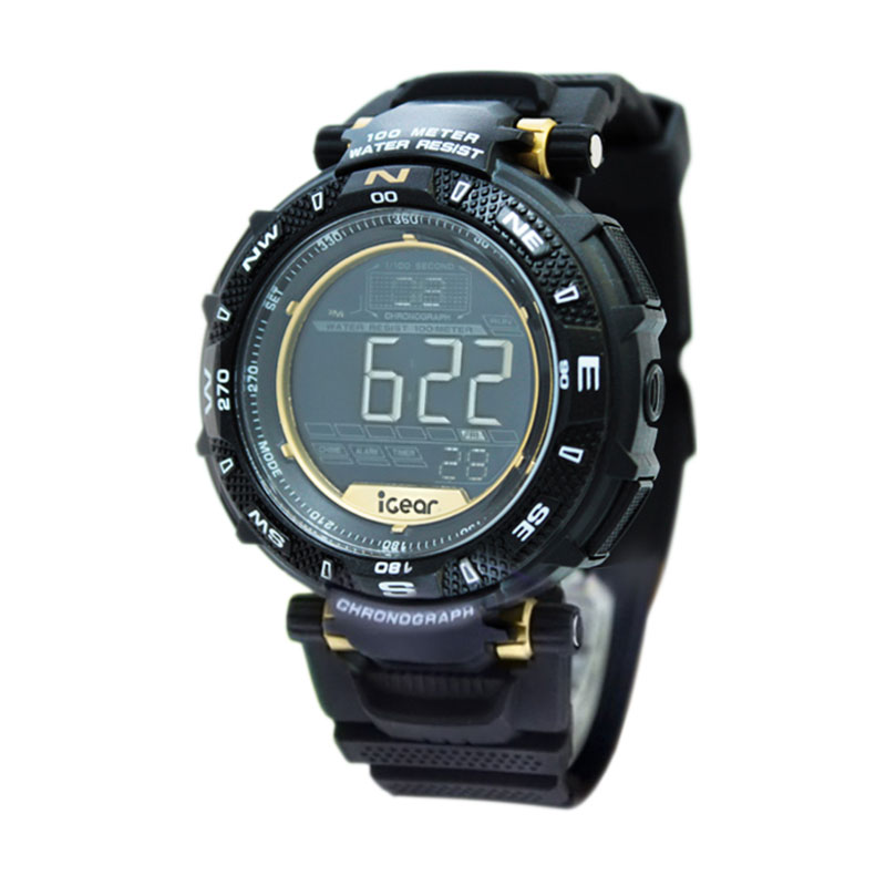 iGear I31-1928 Jam Tangan Pria - Black