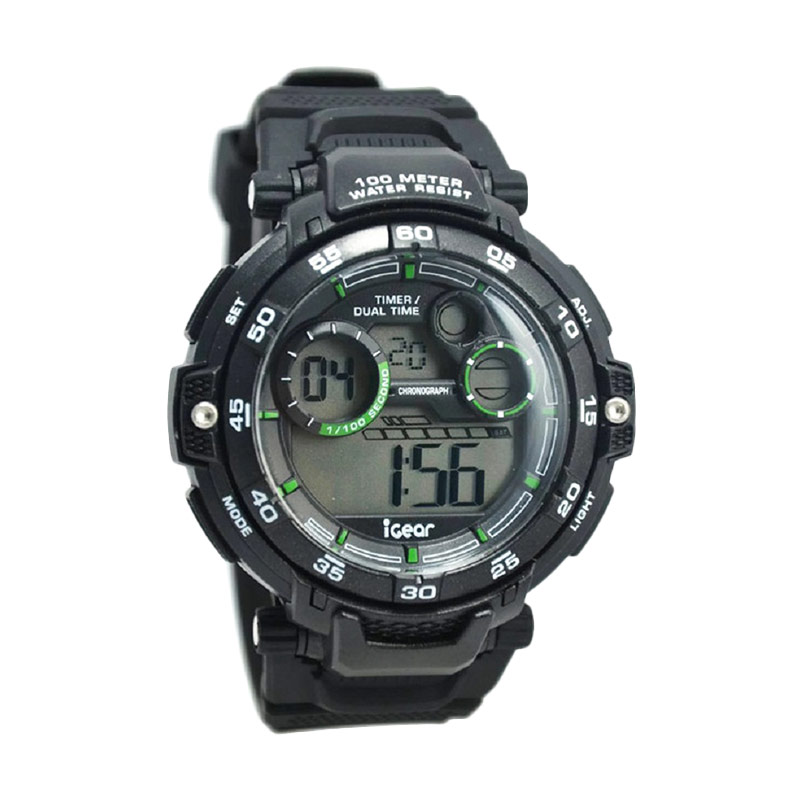 iGear i47-1918 Jam Tangan Pria - Hitam Hijau