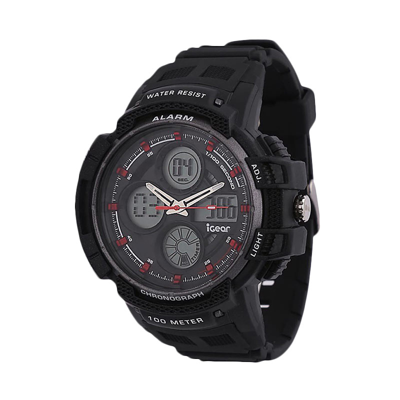 iGear I51-1938 Jam Tangan Pria - Black