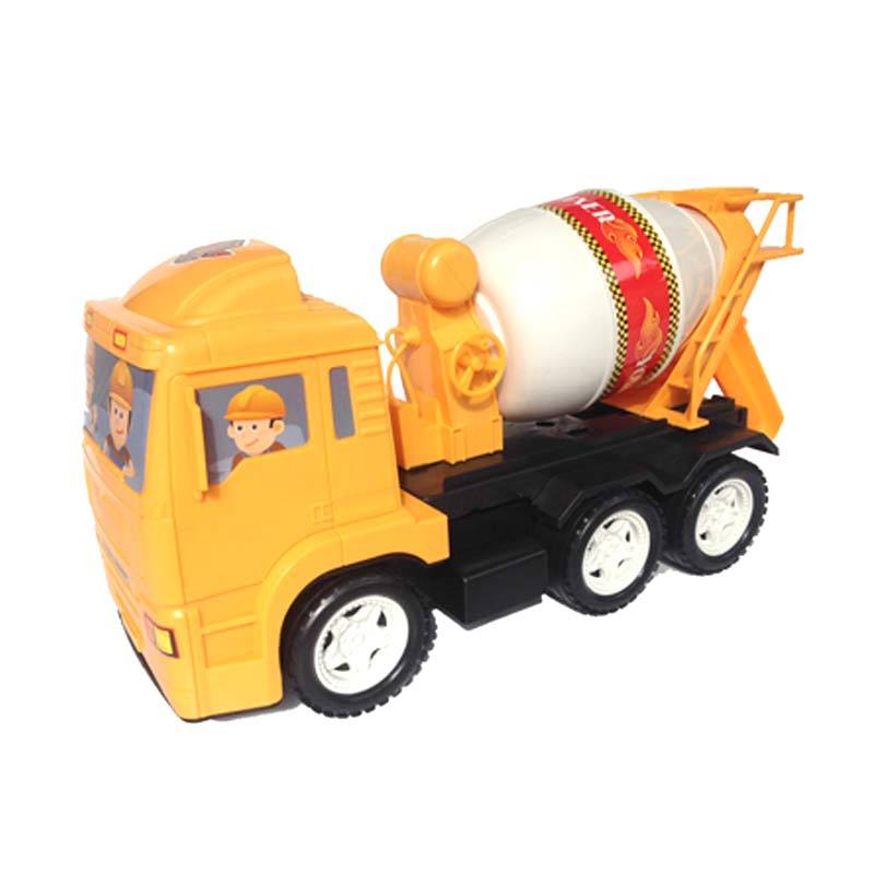 Jual Inini Truk  Semen Mixer  Yellow Mainan Anak Online 