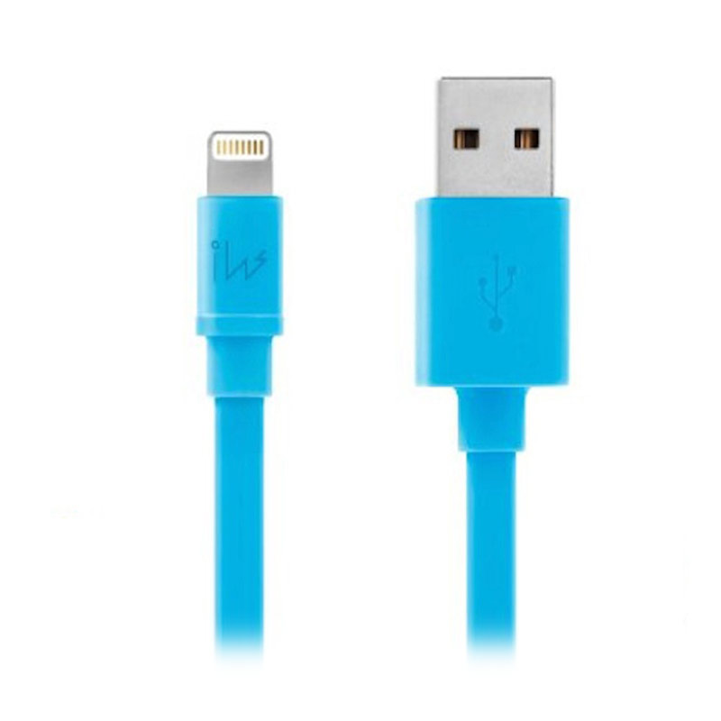 Jual Innowatt MFI Foxconn Flat Lightning Cable - Blue