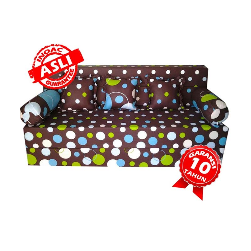 Jual Inoac Volkadot Sofa Bed 160 X 200 Light Green di Seller Uno foam Gelam Jaya, Kab