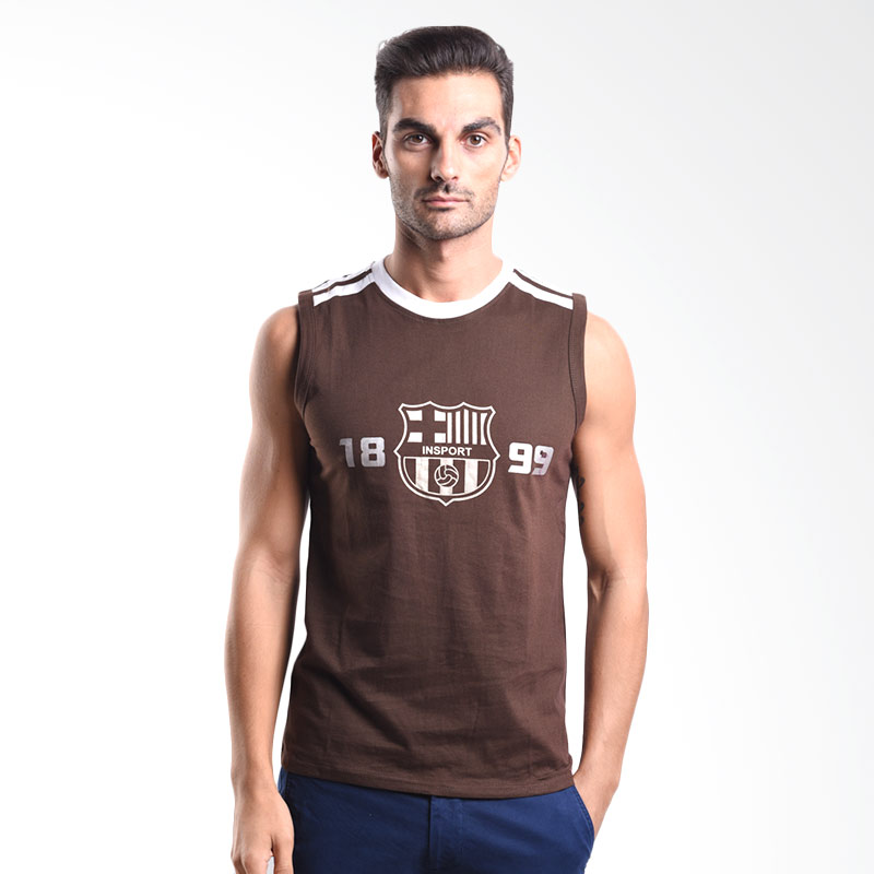 Insport Men Men-008-A Brown T-shirt Extra diskon 7% setiap hari Extra diskon 5% setiap hari Citibank – lebih hemat 10%
