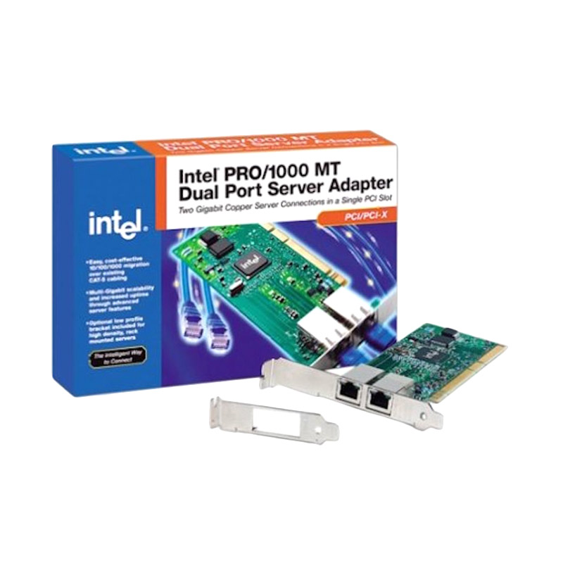 Jual Intel Pro/1000 Mt Dual Port Server Adapter Di Seller
