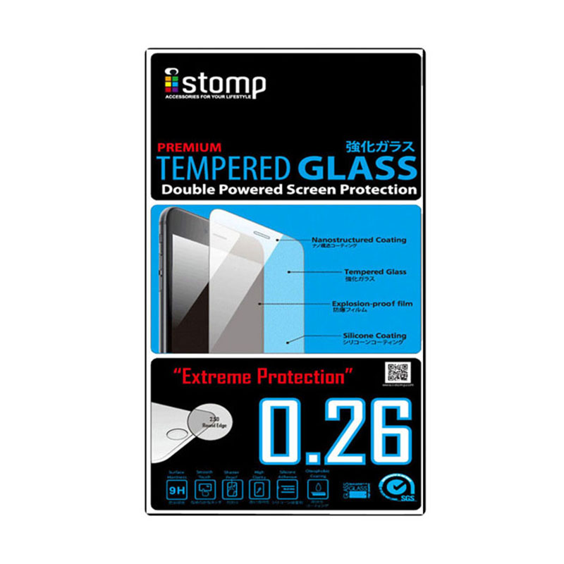 Jual iStomp Premium Tempered Glass for Samsung Galaxy Note