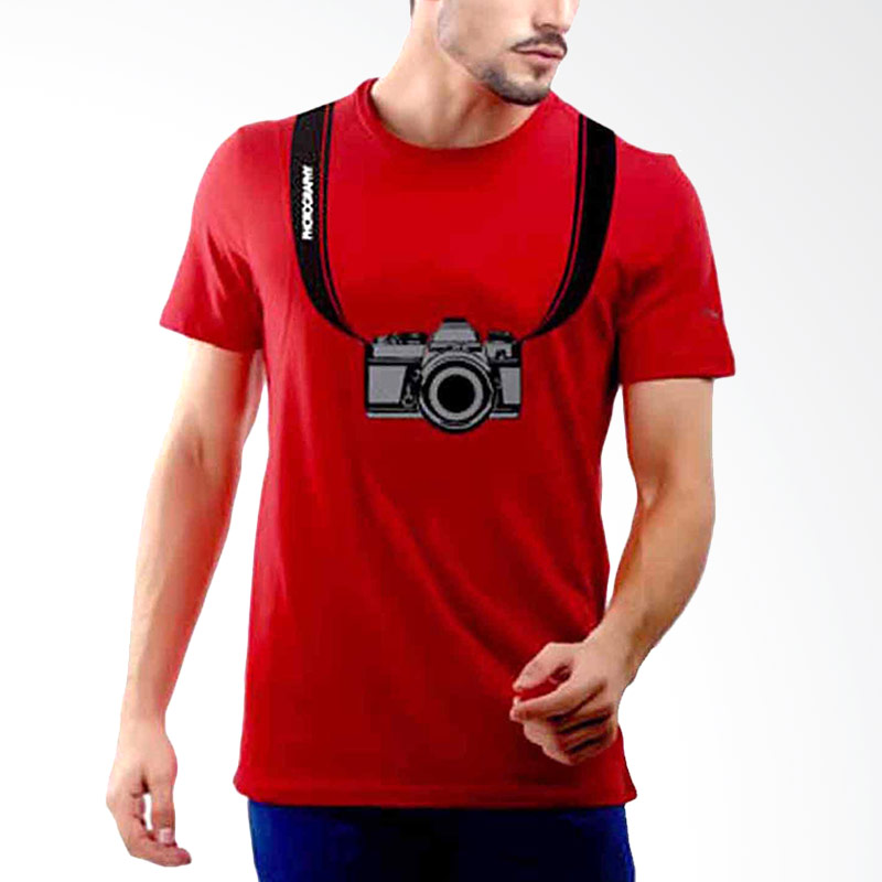 Jackdow T0116 Kaos Distro Desain Fotografi T-Shirt Pria Extra diskon 7% setiap hari