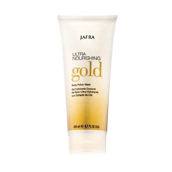 Jual Jafra Ultra Nourishing Gold Body Polish Wash Sabun Mandi [200 Ml