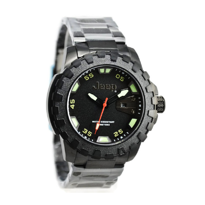 Jeep JPW61402 Jam Tangan Pria - Black