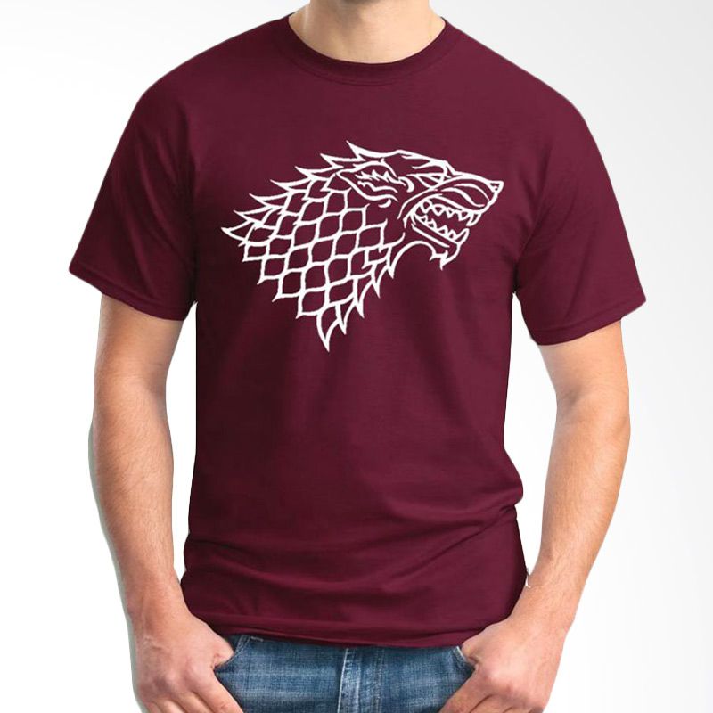 JersiClothing Direwolf Velvet Flock Print Maroon Kaos Pria Extra diskon 7% setiap hari Extra diskon 5% setiap hari Citibank – lebih hemat 10%