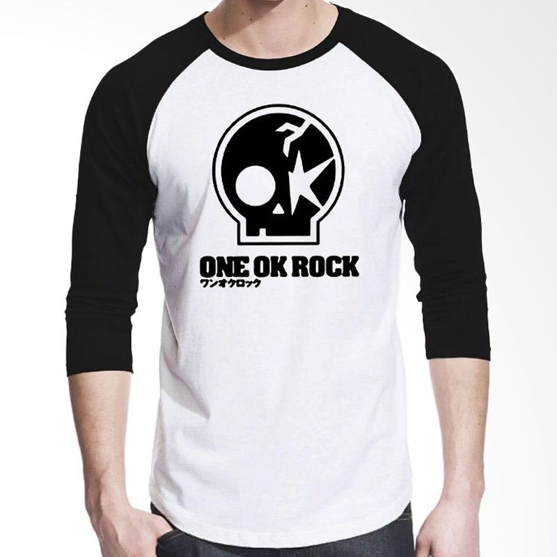 Jual JersiClothing One OK Rock Velvet Flock Print Black