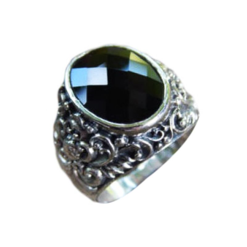 Jual Jnanacrafts Ukir Bali Batu Onyx Black Cincin Online 