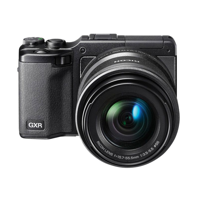 Ricoh GXR kit A16 24-85 f3.5-5.5 Hitam Kamera Mirrorless