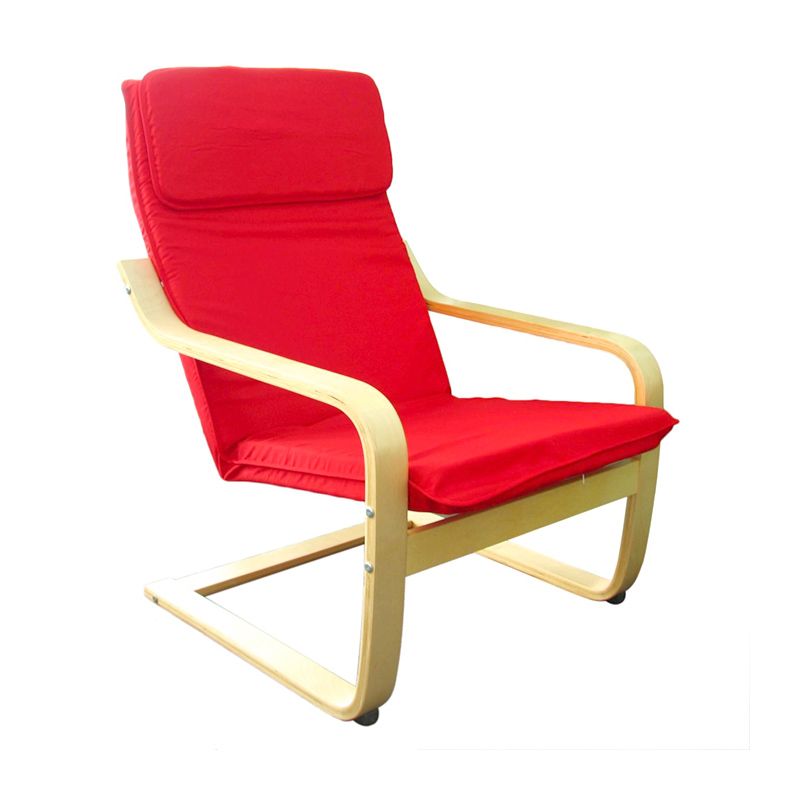 Jual Jysk Tune Bentwood Armchair Natural Red Kursi Online November 2020 Blibli Com