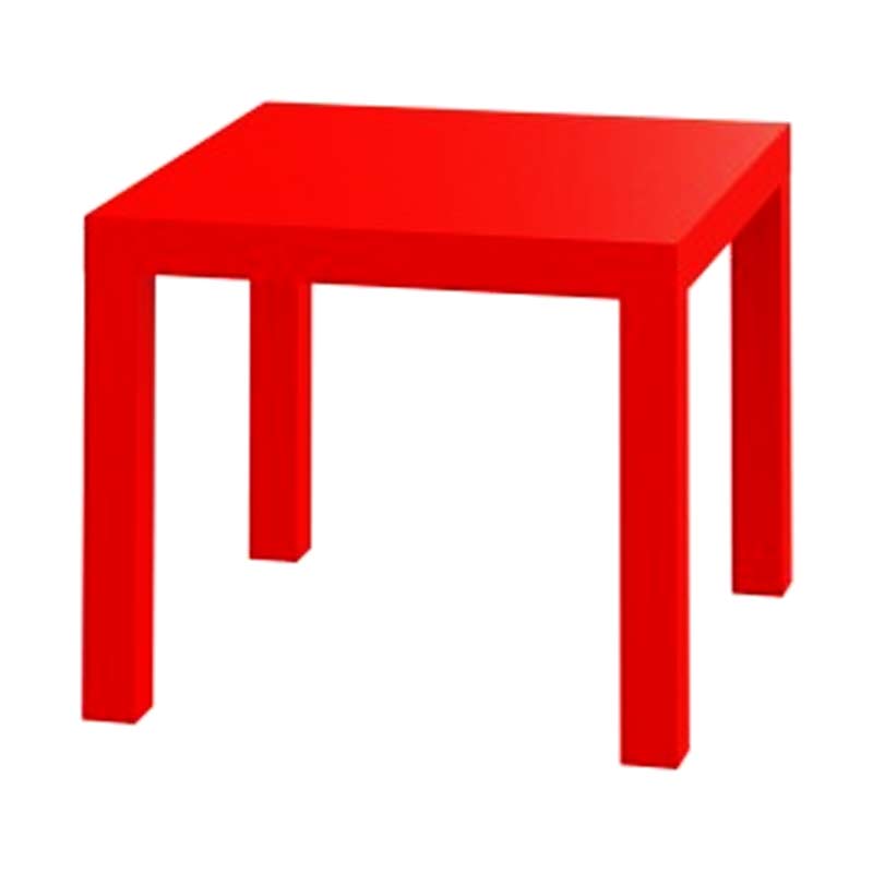 Jual JYSK Koge Table - Red Online - Harga & Kualitas 