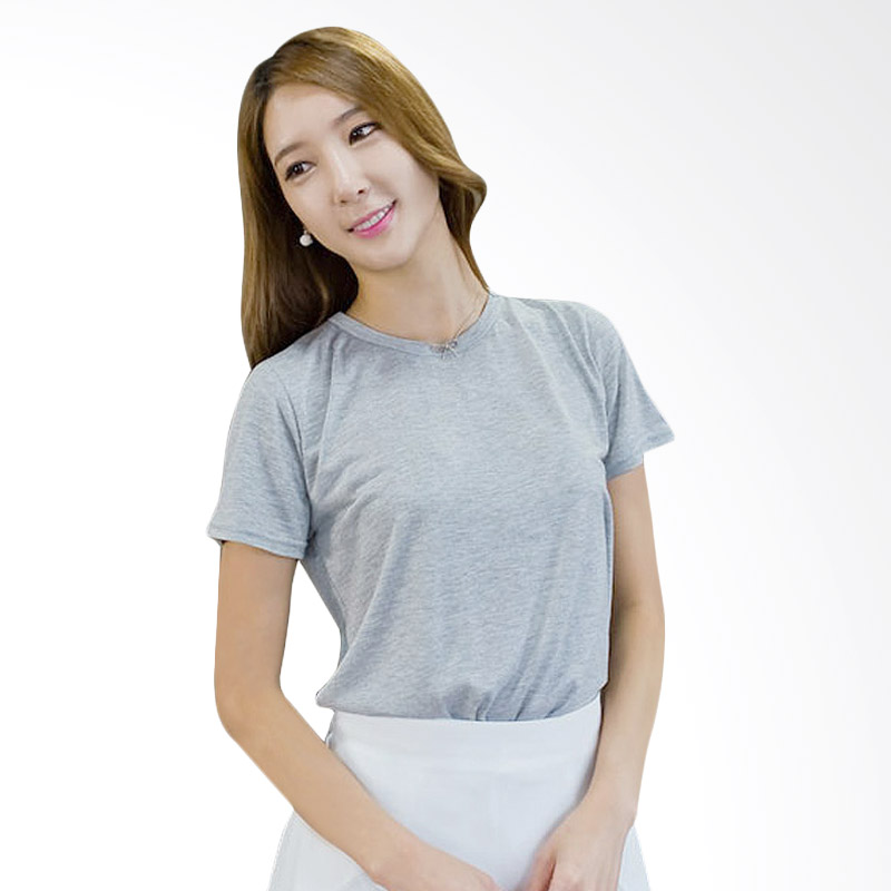 Kakuu Basic Basic T-shirt - Gray Extra diskon 7% setiap hari Extra diskon 5% setiap hari Mega Weekend