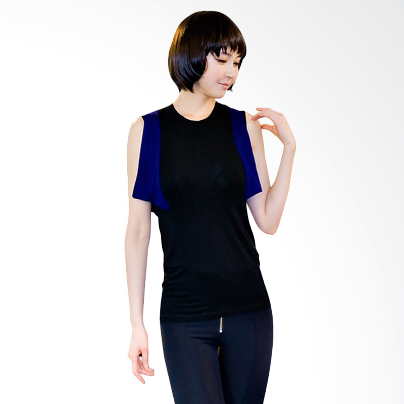 Kakuu Basic Blocked Color Sleeve T-Shirt - Black Extra diskon 7% setiap hari Citibank – lebih hemat 10% Extra diskon 5% setiap hari