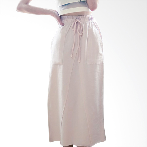 Kakuu Basic Skirt Midi Tee - Pink